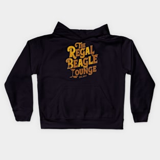 The regal Beagle Lounge Est. 1977 Kids Hoodie